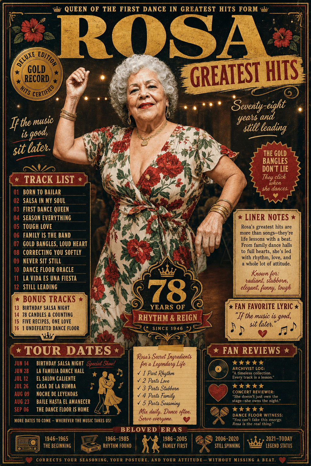 Rosa Greatest Hits poster