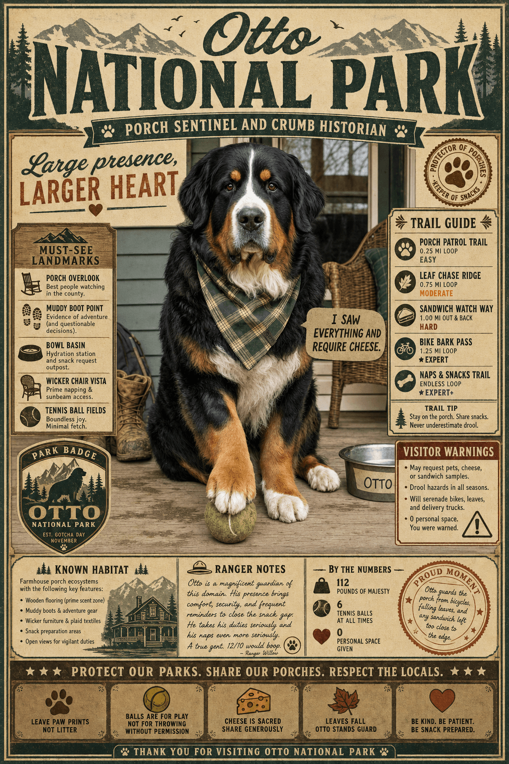 Otto National Park poster